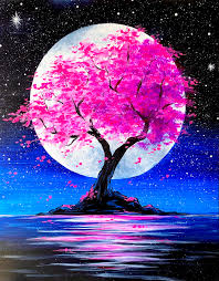 Magenta Moonlight